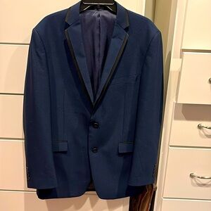 Madison navy blazer, slim fit, 42L